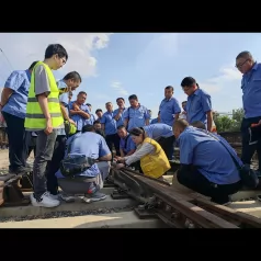 丰台工务段现场讲解